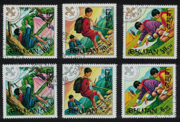 Bhutan Scouts 6v 1971 CTO MI#480-485 - Bhoutan