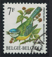 Belgium Blue Tit Bird Buzin 'Mesange Bleue' 7f 1987 Canc SG#2851 MI#2313 Sc#1226 - Gebraucht