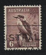 Australia Laughing Kookaburra Bird 6c Square Cancel 1932 Canc SG#190 - Gebraucht