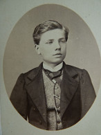 Photo CDV Gustave Levy à Paris - Adolescent élégant, Second Empire Ca 1865 L681A - Anciennes (Av. 1900)