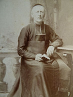 Photo CDV Tewis Michelsen à Vesoul - Religion, Prêtre, Curé, Abbé, Ca 1885-90  L454 - Anciennes (Av. 1900)