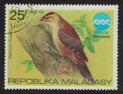 Malagasy Rep. Pryer's Woodpecker Bird 1975 CTO SG#320 Sc#532 - Madagascar (1960-...)