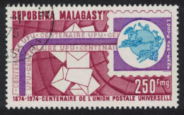 Malagasy Rep. Centenary Of UPU 1974 Canc SG#279 Sc#C129 - Madagascar (1960-...)