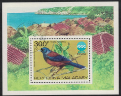 Malagasy Rep. Bird Jay International Exhibition Okinawa MS 1975 CTO SG#MS325 Sc#C146 - Madagascar (1960-...)