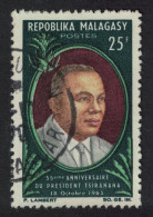 Malagasy Rep. President Tsiranana 1965 Canc SG#99 Sc#370 - Madagaskar (1960-...)