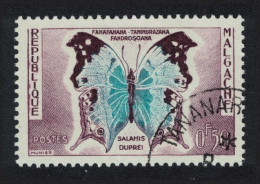 Malagasy Rep. Butterfly 'Salamis Duprei' 1960 Canc SG#9 MI#447 Sc#308 - Madagascar (1960-...)