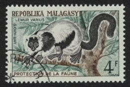 Malagasy Rep. Lemurs 4Fr 1961 Canc SG#30 MI#468 - Madagascar (1960-...)