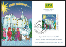 Luxembourg Christmas FDC 2004 SG#1687 - Used Stamps