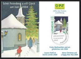 Luxembourg Christmas FDC 2003 SG#1659 - Used Stamps
