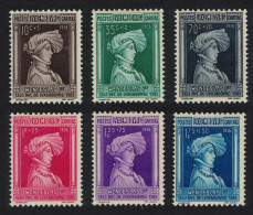 Luxembourg King Wenceslas I Child Welfare 6v 1936 MH SG#353-358 MI#296-301 - Unused Stamps