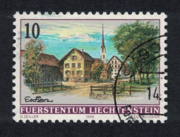 Liechtenstein Cathedral Eschen Village 1996 Canc SG#1115 MI#1126 - Oblitérés