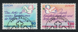 Liechtenstein Birds Europa 2v 1995 CTO SG#1094-1095 MI#1103-1104 - Usati