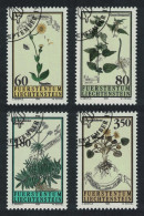 Liechtenstein Medicinal Plants 4v 1995 CTO SG#1107-1110 - Usati