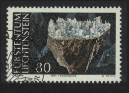 Liechtenstein Quartz Mineral 1994 Canc SG#1085 - Gebruikt