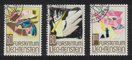 Liechtenstein Christmas 3v 1994 CTO SG#1087-1089 - Usati
