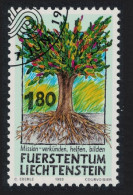 Liechtenstein Missionary Work Tree 1993 CTO SG#1054 - Usati