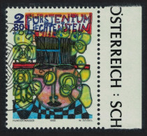 Liechtenstein The Black Hatter Homage To Liechtenstein 1993 CTO SG#1055 - Usati