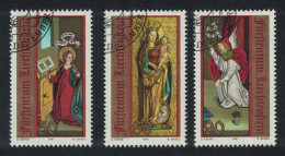 Liechtenstein Christmas St Mamertus Chapel Triesen 3v 1991 CTO SG#1021-1023 - Used Stamps