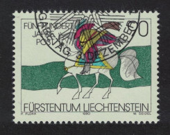 Liechtenstein 500th Anniversary Of Regular European Postal Services. 1990 CTO SG#1005 - Oblitérés