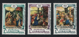 Liechtenstein Christmas. Paintings 3v 1990 CTO SG#999-1001 - Used Stamps