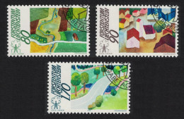 Liechtenstein European Campaign For Rural Areas 3v 1988 CTO SG#933-935 - Gebraucht