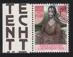 Liechtenstein 500th Death Anniversary Of Niklaus Von Flue Martyr 1987 CTO SG#914 - Used Stamps