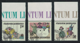 Liechtenstein Theatre 3v 1985 CTO SG#883-885 - Used Stamps