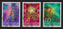 Liechtenstein Christmas 3v 1985 CTO SG#880-882 - Gebruikt