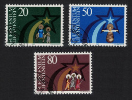 Liechtenstein Christmas 3v 1983 CTO SG#829-831 - Used Stamps