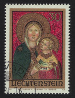 Liechtenstein 'Madonna' By Da Foligno Christmas 1973 CTO SG#586 MI#595 Sc#542 - Gebruikt