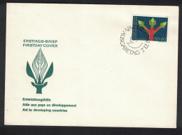Liechtenstein Technical Assistance Campaign FDC 1967 SG#489 - Used Stamps