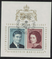 Liechtenstein Royal Wedding MS 1967 CTO SG#MS471 - Oblitérés