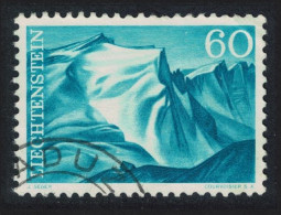 Liechtenstein Naafkopf-Falknis Mountains View From The Bettlerjoch 60r 1961 Canc SG#385 MI#385 Sc#342 - Oblitérés