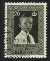 Liechtenstein Crown Prince John Adam Pius 1955 Canc SG#350 Sc#307 - Gebraucht