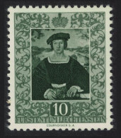 Liechtenstein 'Portrait Of A Young Man' 1953 MH SG#309 - Unused Stamps
