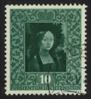 Liechtenstein 'Ginevra De Benci' Painting By Da Vinci 1949 Canc SG#269 MI#268 Sc#227 - Used Stamps