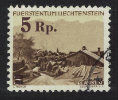 Liechtenstein No 227 Surch '5 Rp 'and Bars 1949 CTO SG#278 MI#267 Sc#236 - Oblitérés
