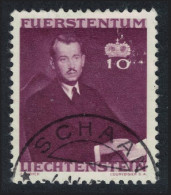 Liechtenstein Prince Francis Joseph II 1943 Canc SG#214 MI#211 Sc#185 - Gebraucht