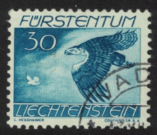 Liechtenstein Common Buzzard Birds 1939 Canc SG#179 MI#176 Sc#C20 - Oblitérés