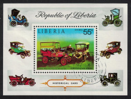 Liberia Vintage Cars MS 1973 CTO SG#MS1175 Sc#C199 - Liberia