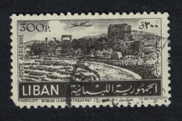 Lebanon Amphitheatre Byblos 300p KEY VALUE Def 1952 SG#463 - Libano