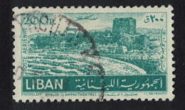 Lebanon Amphitheatre Byblos 200p KEY VALUE 1952 Canc SG#462 - Libano