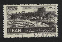Lebanon Amphitheatre Byblos 300p KEY VALUE 1952 Canc SG#463 - Libano