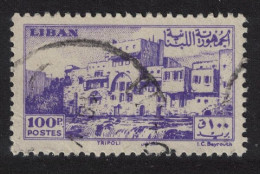 Lebanon Crusader Castle Tripoli 100p 1947 Canc SG#348 MI#360 Sc#209 - Lebanon