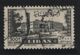 Lebanon Grand Serail Palace T1 1947 Canc SG#351 MI#370 Sc#C128 - Libanon