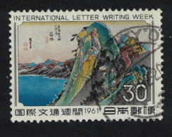 Japan International Letter Week 1961 Canc SG#878 - Usati