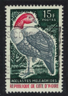Ivory Coast White-breasted Guineafowl Bird 15f 1965 Canc SG#265 MI#287 Sc#235 - Ivoorkust (1960-...)