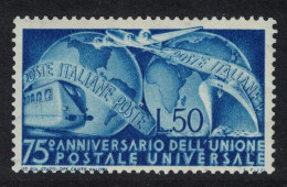 Italy 75th Anniversary Of UPU 3v Def 1949 SG#725 MI#772 - 1946-60: Gebraucht