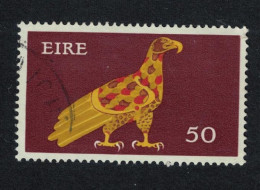 Ireland Eagle Bird Symbol Of St John Evangelist 50p 1971 Canc SG#301 - Gebraucht