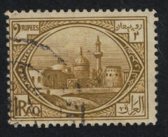 Iraq Sunni Mosque Muadhdham 2 Rupees 1923 Canc SG#51 MI#29 Sc#11 - Irak
